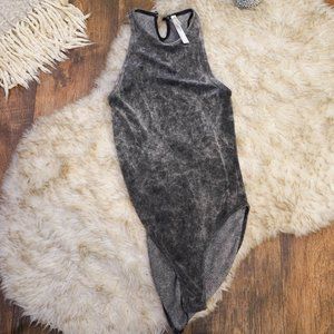 Free people velvet bodysuit Free People